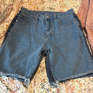 SHEIN Blue Denim Shorts
